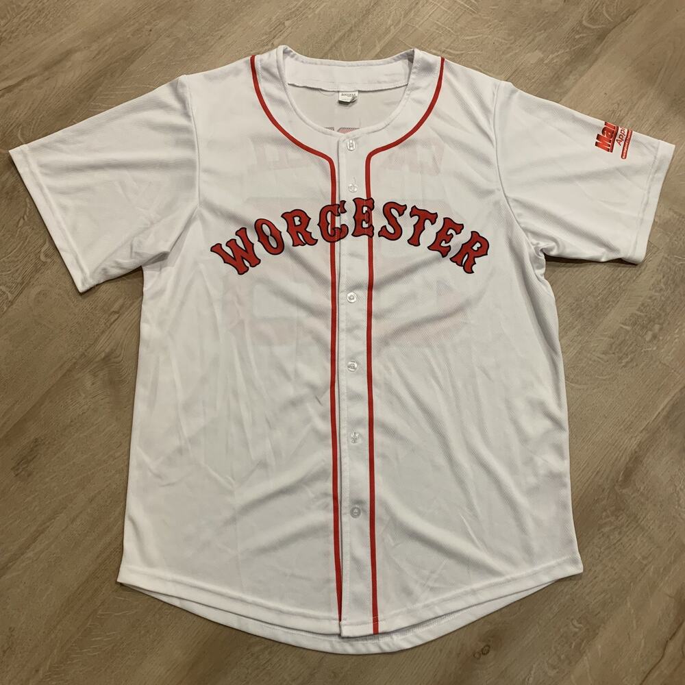Worcester Red Sox Kristian Campbell #26 Jersey Men's Medium M SGA Promo Woo Sox